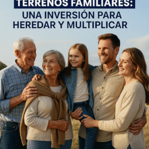 Terrenos familiares: una inversión para heredar y multiplicar